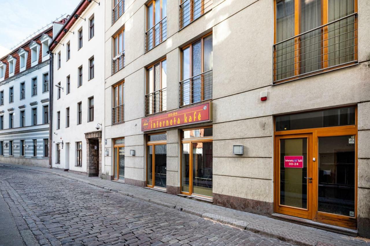 Old Riga Kaleju Studio Apartment With Terrace ภายนอก รูปภาพ