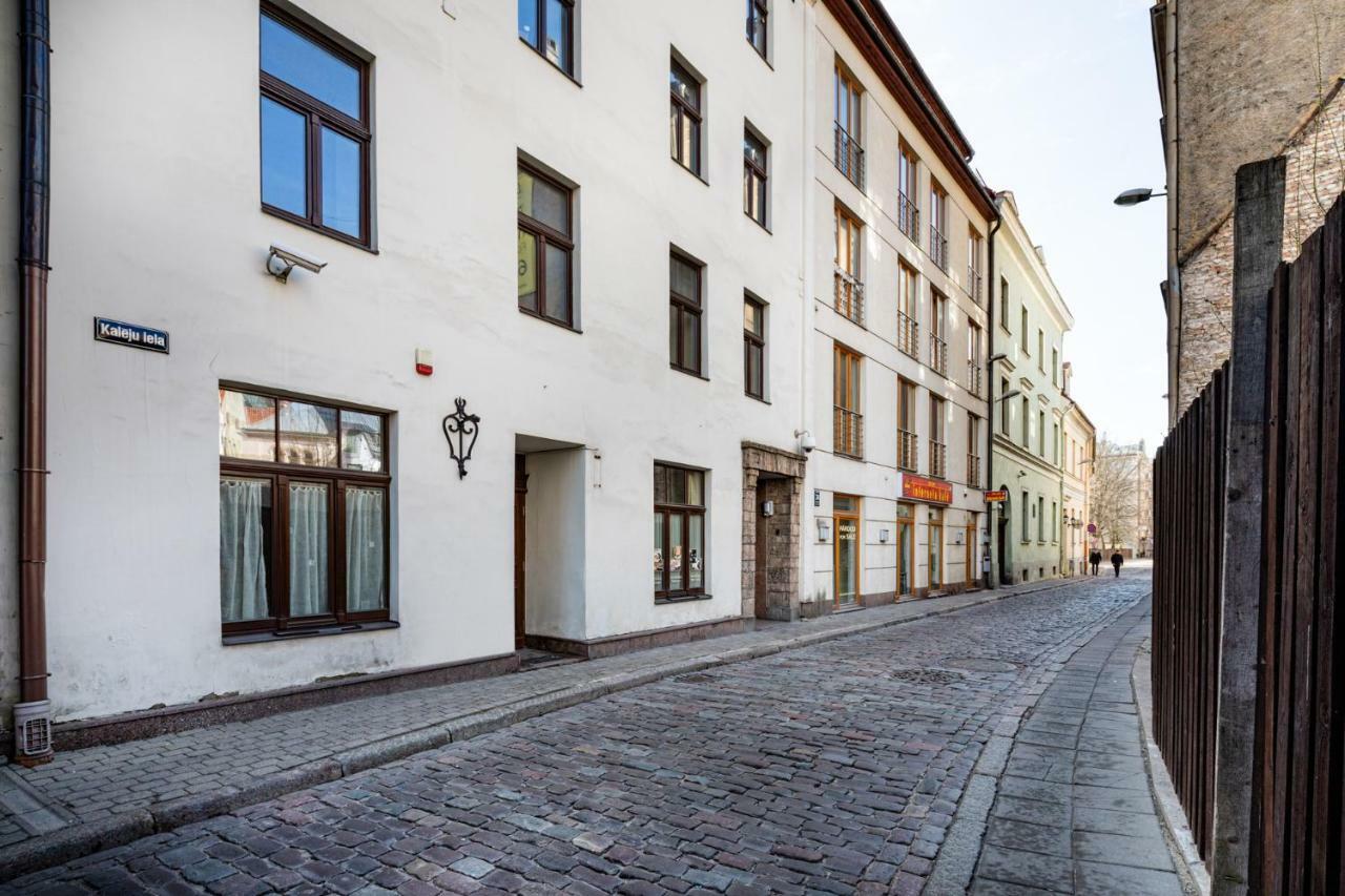 Old Riga Kaleju Studio Apartment With Terrace ภายนอก รูปภาพ